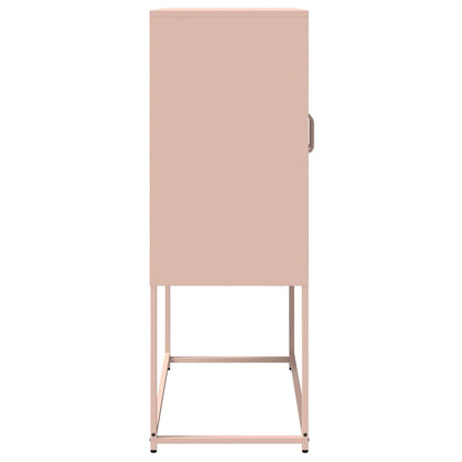 Skap DIV. Rosa 68x39x107 cm Stål