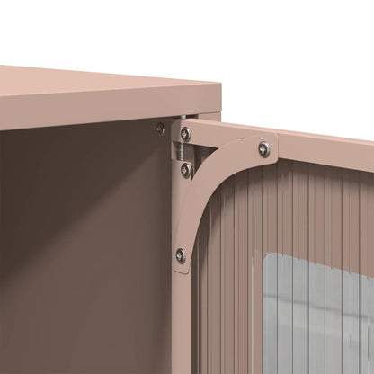 Skap DIV. Rosa 68x39x107 cm Stål