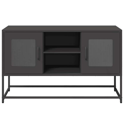 TV-Møbel DIV. TV-benk Svart 100,5x39x60,5 cm stål