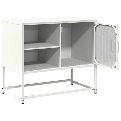 TV-Møbel DIV. TV-benk hvitt 68x39x60,5 cm stål