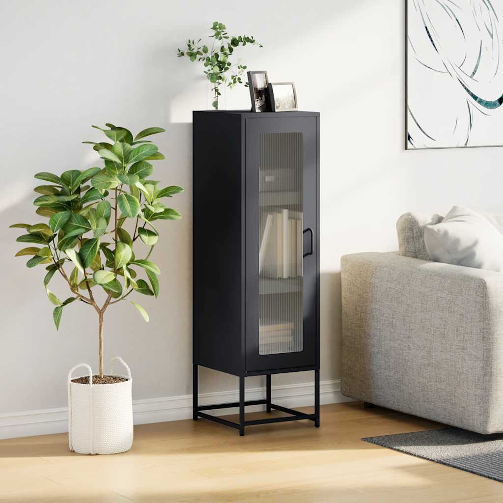 Skap DIV. Antrasitt 36x39x123 cm Kaldvalset stål