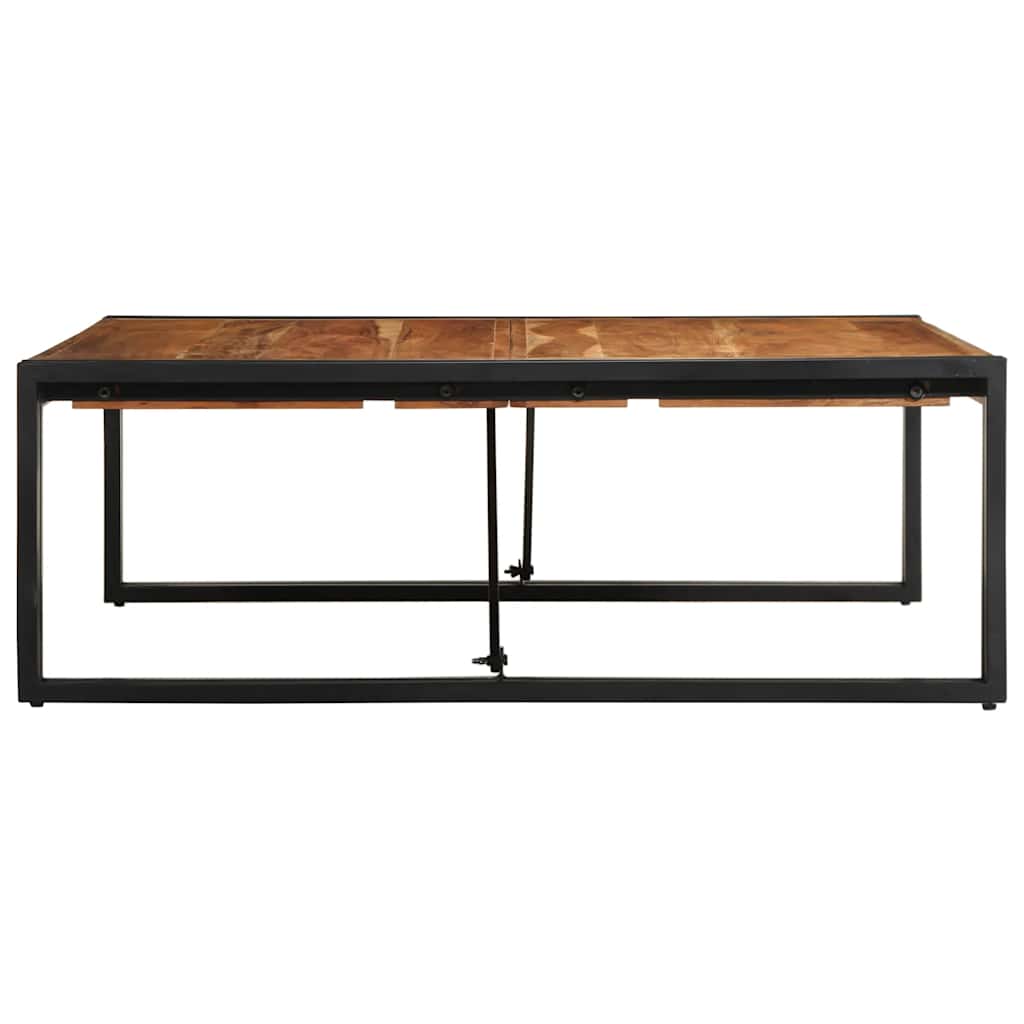 Salongbord Sofabord Tre heltre akasie 100x100x35 cm