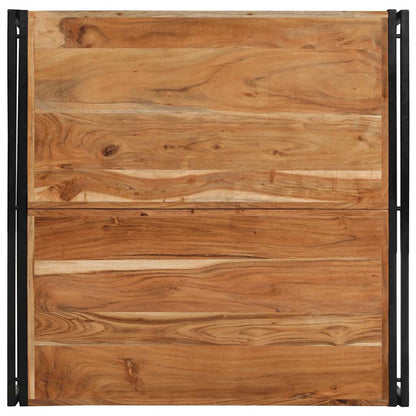 Salongbord Sofabord Tre heltre akasie 100x100x35 cm