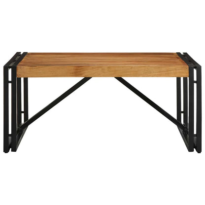 Salongbord Sofabord Tre heltre akasie 80x80x35 cm