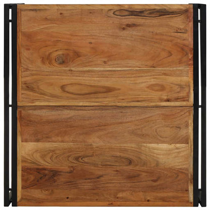 Salongbord Sofabord Tre heltre akasie 80x80x35 cm