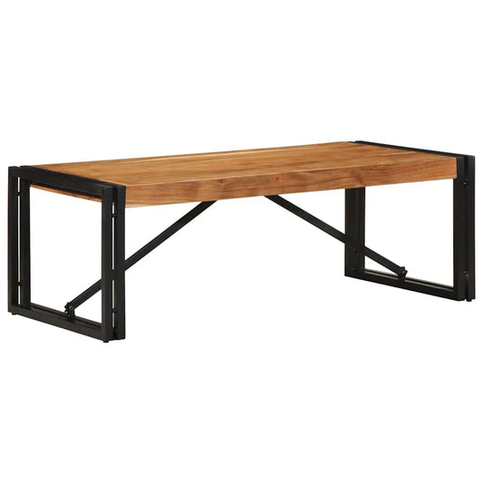 Salongbord Sofabord Tre heltre akasie 100x50x35 cm