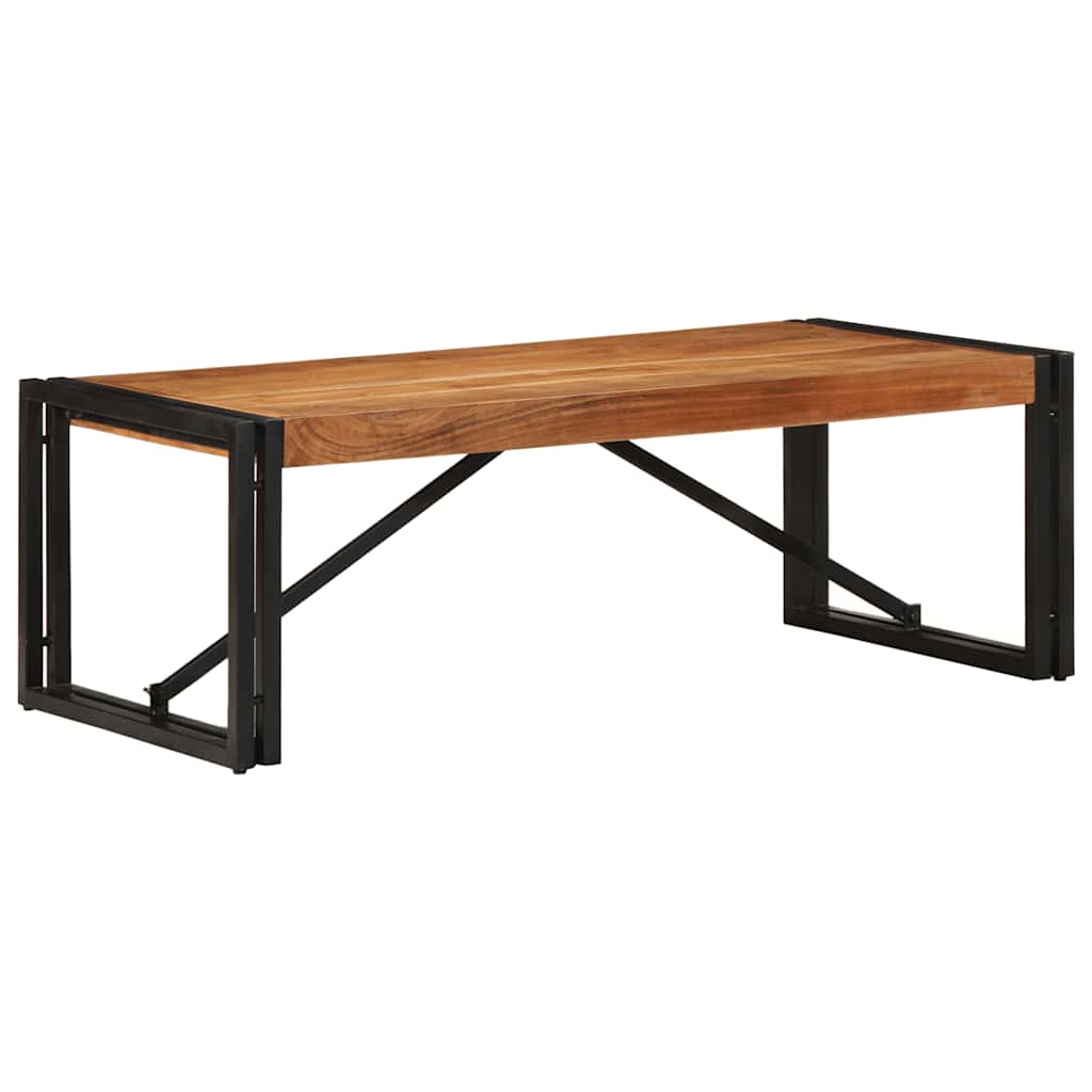 Salongbord Sofabord Tre heltre akasie 100x50x35 cm