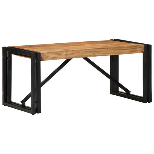 Salongbord Sofabord Tre heltre acacia 80x40x35 cm