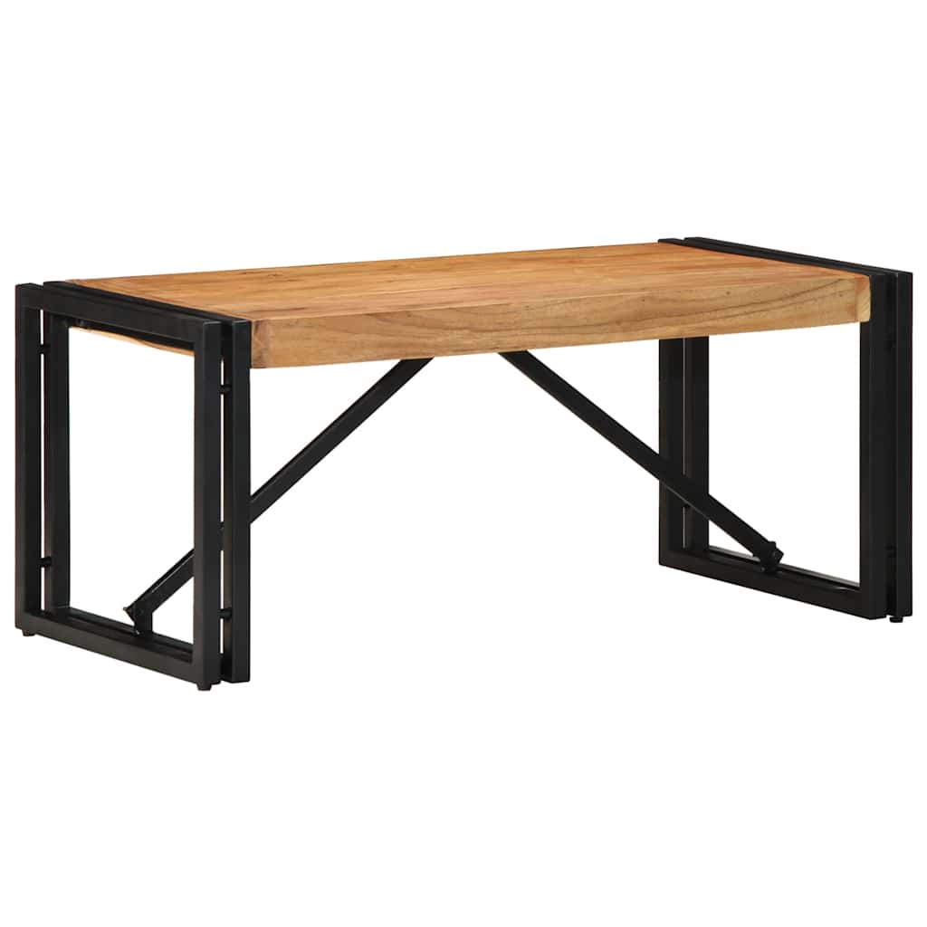 Salongbord Sofabord Tre heltre acacia 80x40x35 cm