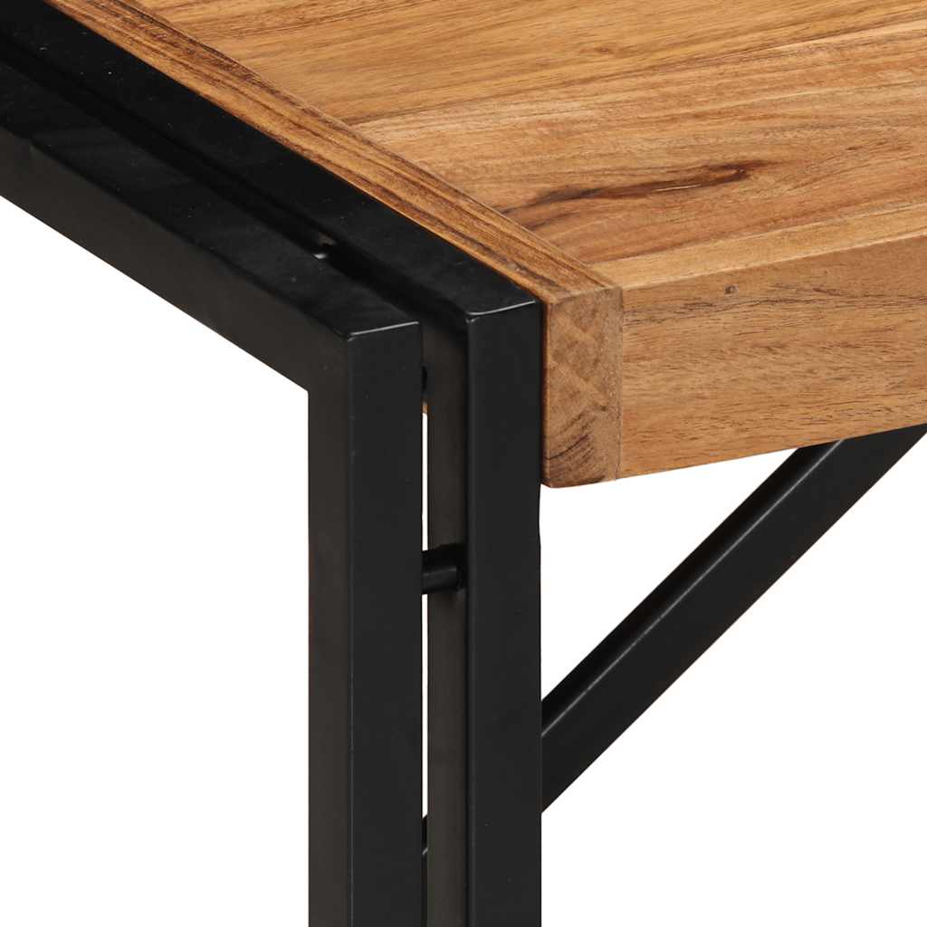 Salongbord Sofabord Tre heltre acacia 80x40x35 cm