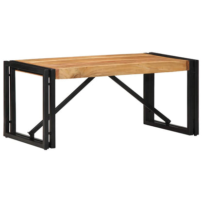 Salongbord Sofabord Tre heltre acacia 80x40x35 cm