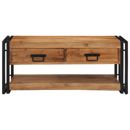 Salongbord Sofabord Tre heltre akasie 90x50x38 cm
