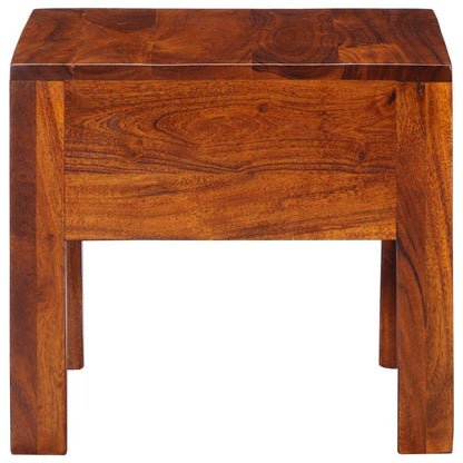 Nattbord Sengbord Tre Heltre Akasietre 40x40x36 cm