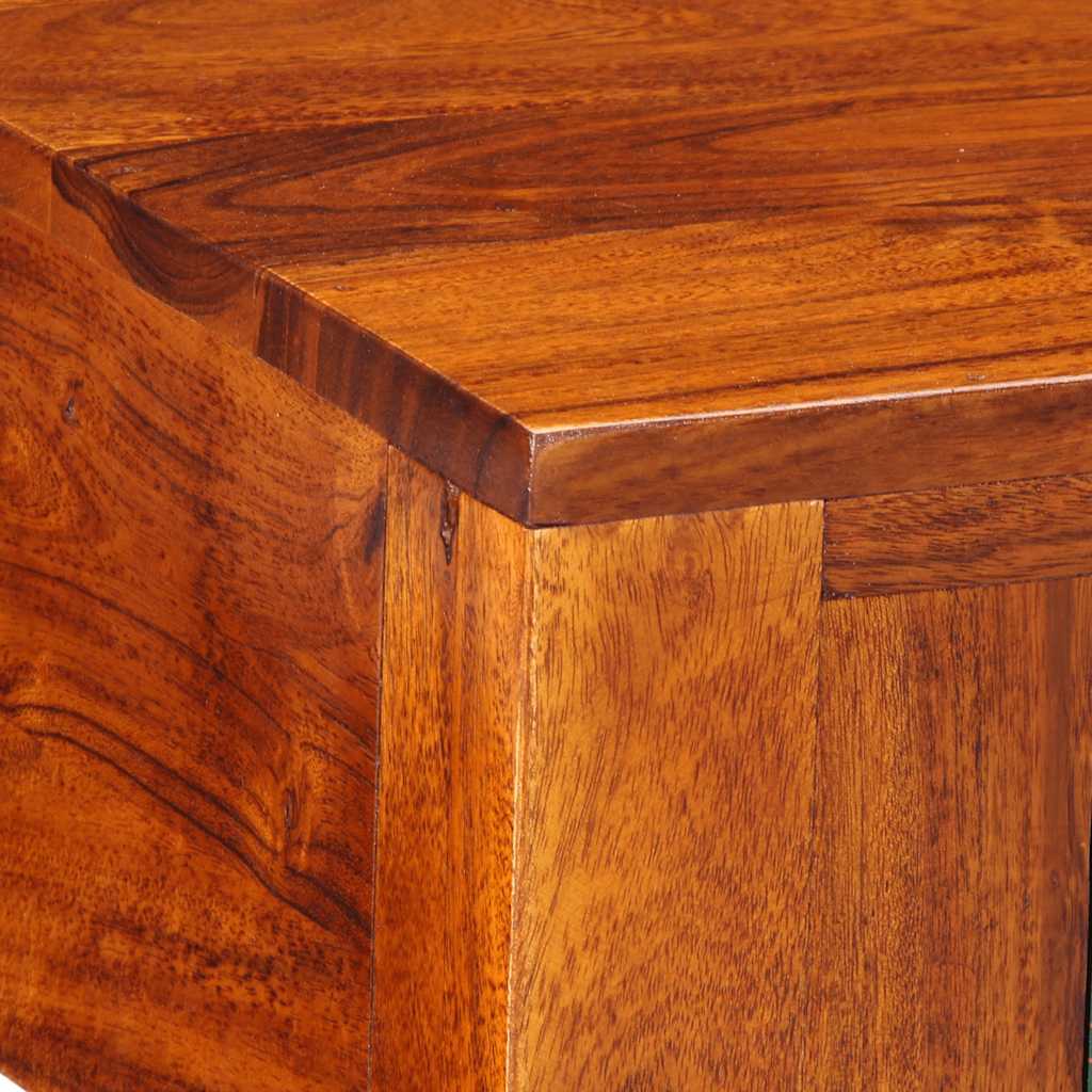 Nattbord Sengbord Tre Heltre Akasietre 40x40x36 cm