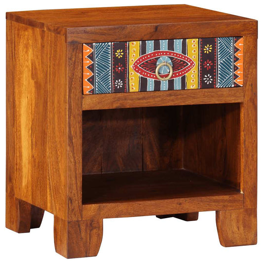 Nattbord Sengbord Tre Heltre Akasietre 40x35x45 cm