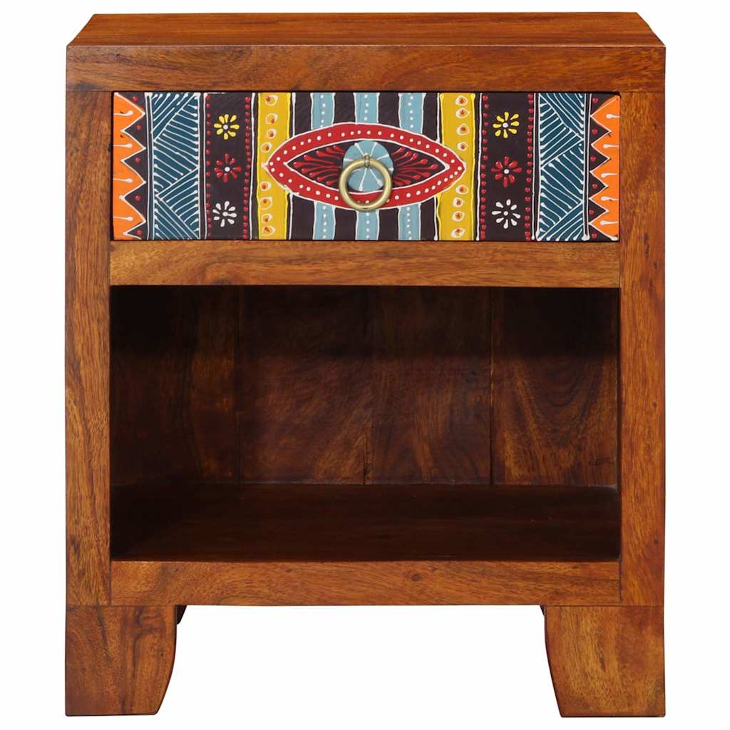 Nattbord Sengbord Tre Heltre Akasietre 40x35x45 cm