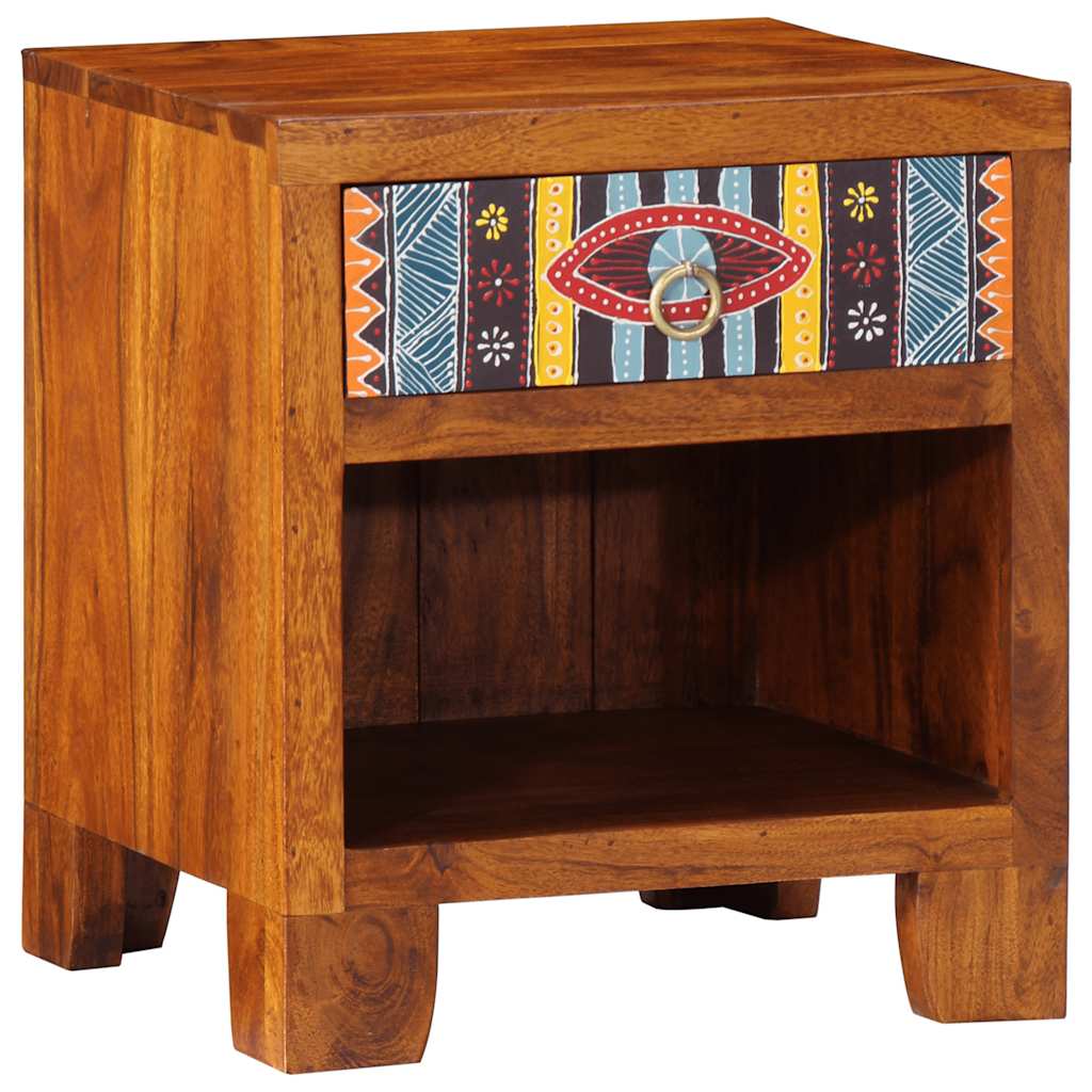 Nattbord Sengbord Tre Heltre Akasietre 40x35x45 cm