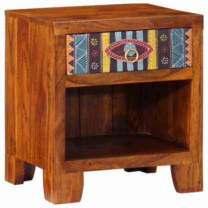Nattbord Sengbord Tre Heltre Akasietre 40x35x45 cm