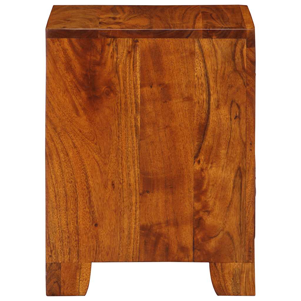 Nattbord Sengbord Tre Heltre Akasietre 35x35x45 cm