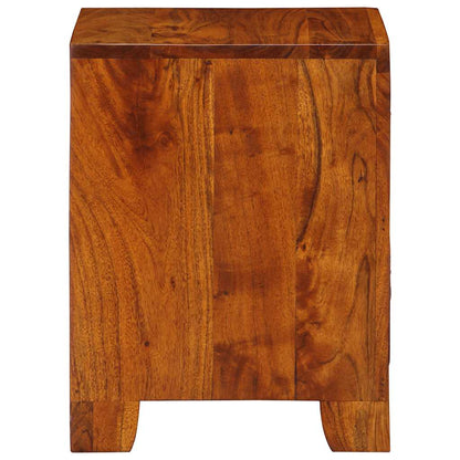 Nattbord Sengbord Tre Heltre Akasietre 35x35x45 cm