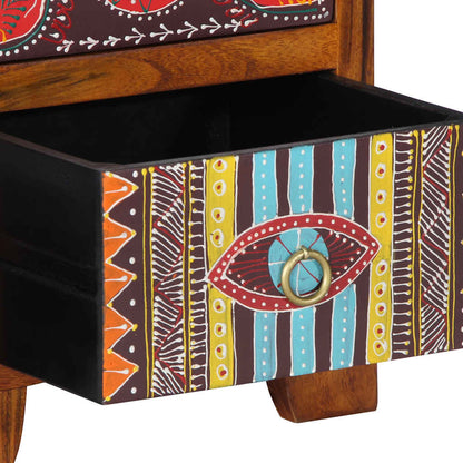 Nattbord Sengbord Tre Heltre Akasietre 35x35x45 cm