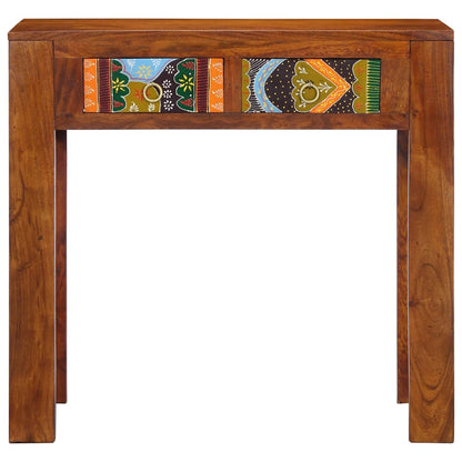 Avlastningsbord Konsollbord Tre 80x35x75 cm heltre akasie