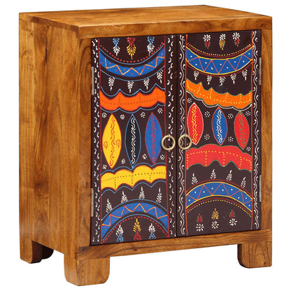 Skjenk Tre heltre akasie flerfarget 50x35x60 cm