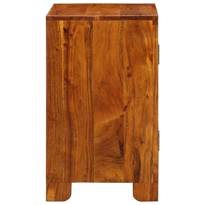 Skjenk Tre heltre akasie flerfarget 50x35x60 cm