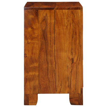 Skjenk Tre heltre akasie flerfarget 50x35x60 cm