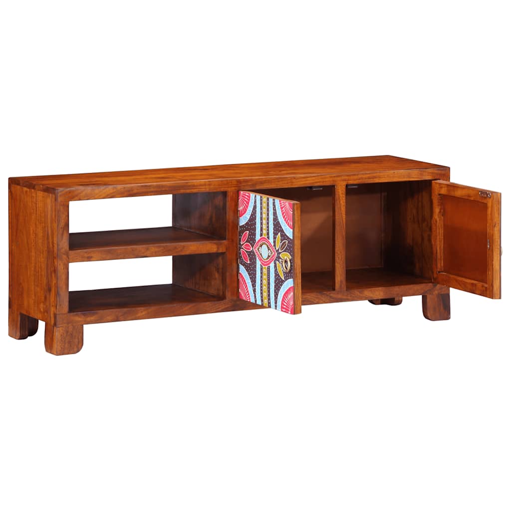 TV-Møbel Tre Tv-skap flerfarget 110x30x40 heltre akasie
