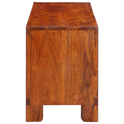 TV-Møbel Tre Tv-skap flerfarget 110x30x40 heltre akasie
