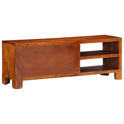 TV-Møbel Tre Tv-skap flerfarget 110x30x40 heltre akasie