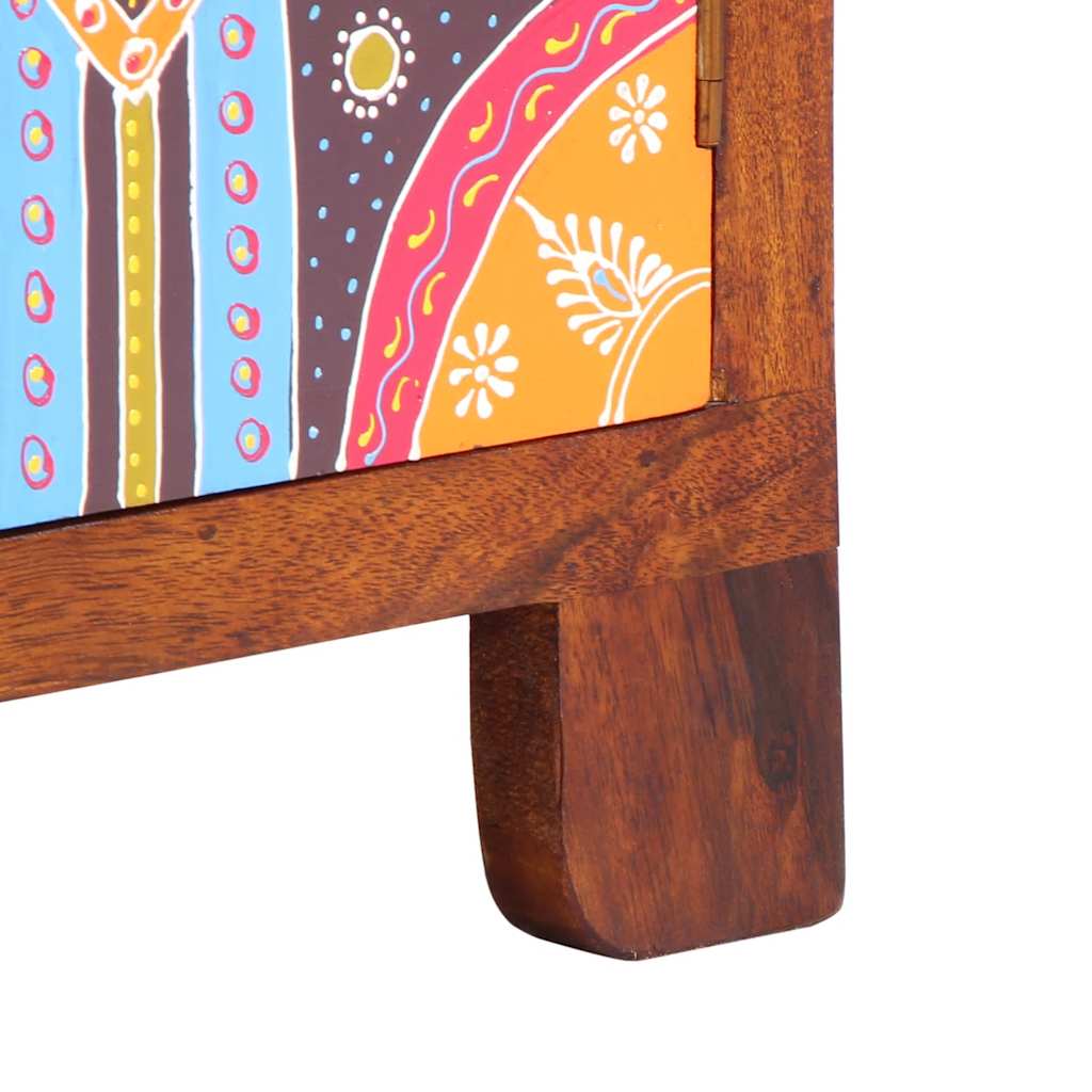 TV-Møbel Tre Tv-skap flerfarget 110x30x40 heltre akasie