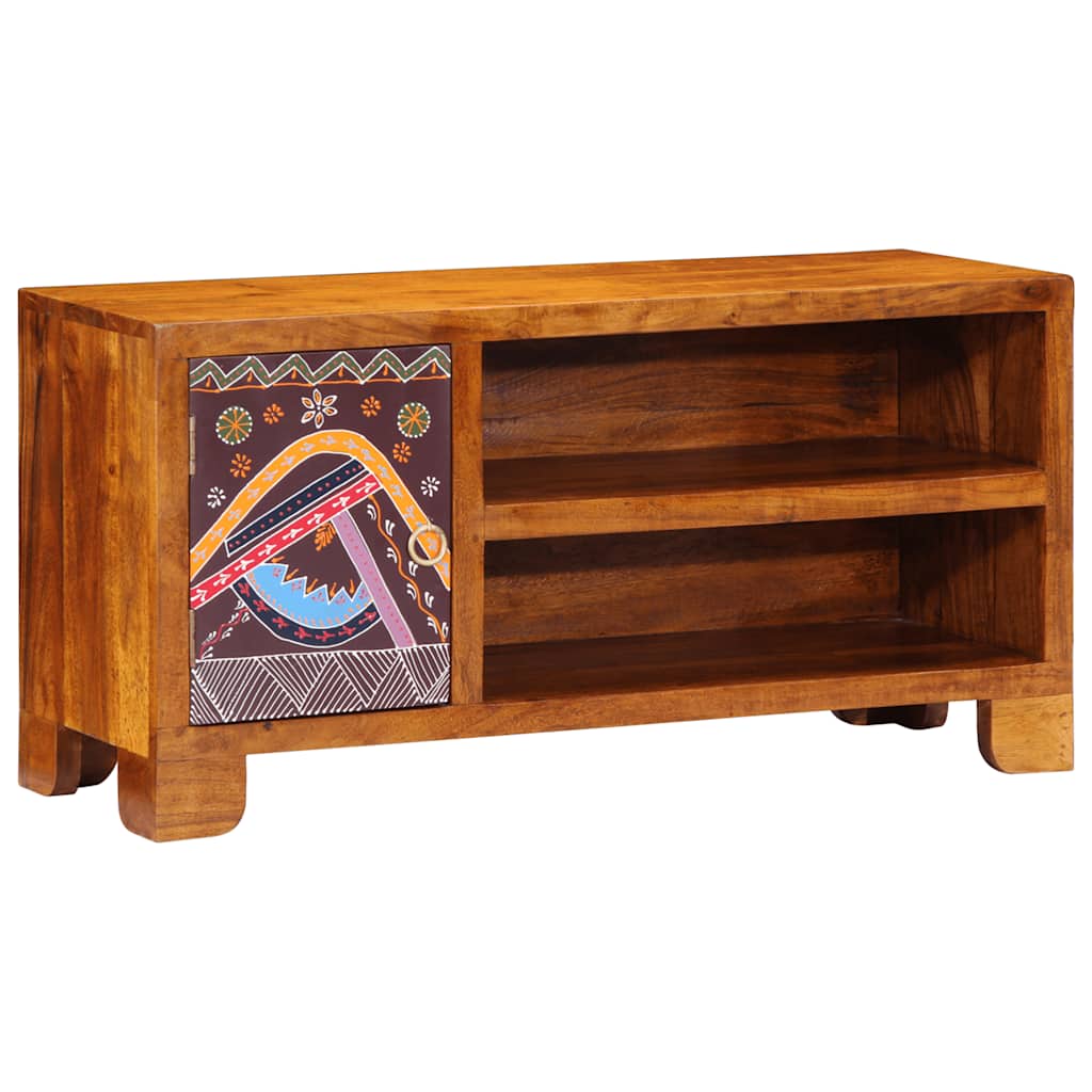 TV-Møbel Tre Tv-skap flerfarget 90x30x45 heltre akasie