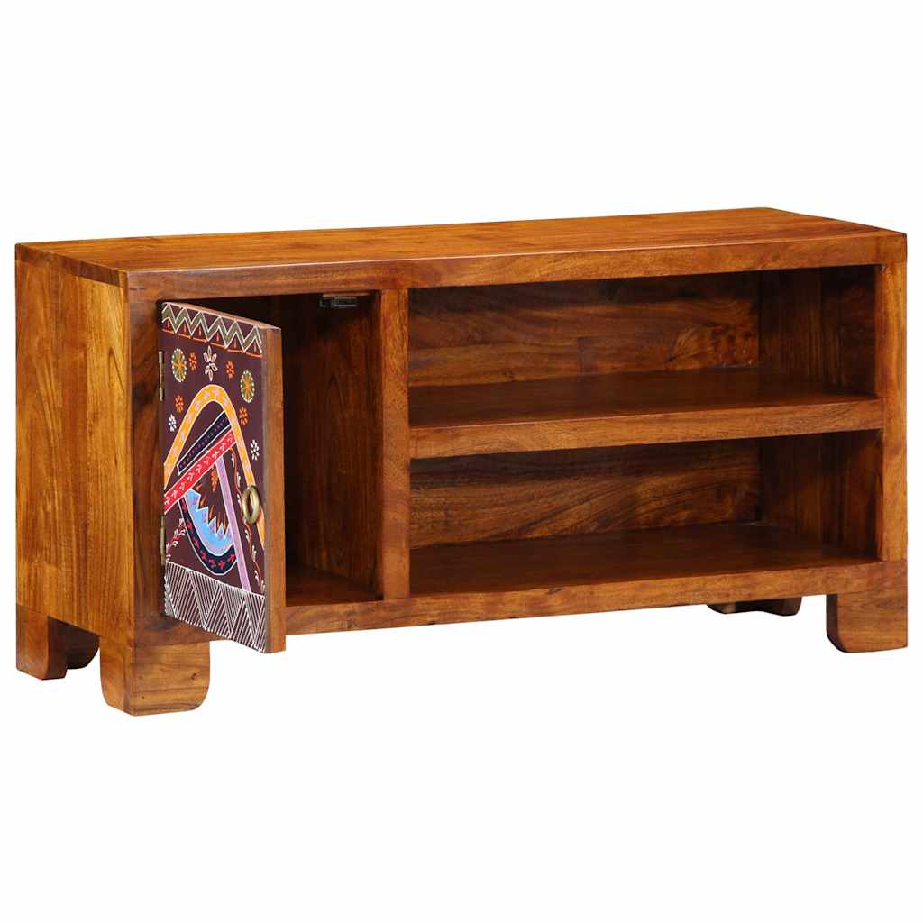 TV-Møbel Tre Tv-skap flerfarget 90x30x45 heltre akasie