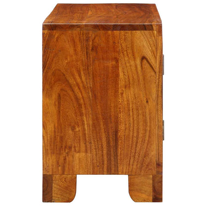 TV-Møbel Tre Tv-skap flerfarget 90x30x45 heltre akasie