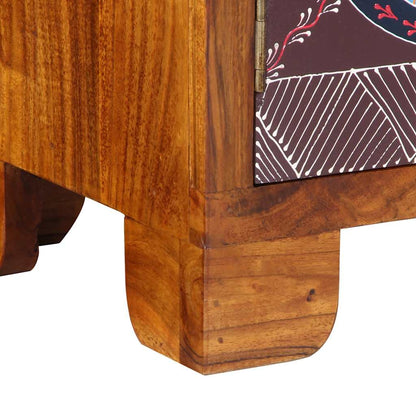 TV-Møbel Tre Tv-skap flerfarget 90x30x45 heltre akasie