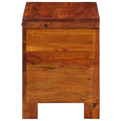Oppbevaringskiste Flerfarget 50 x 30 x 40 cm heltre akasie