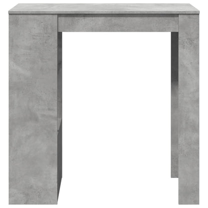 Barbord med stativer betonggrå 102x50x103,5 cm konstruert tre