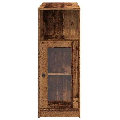 Barbord med stativer gammelt tre 101x40x103,5 cm konstruert tre