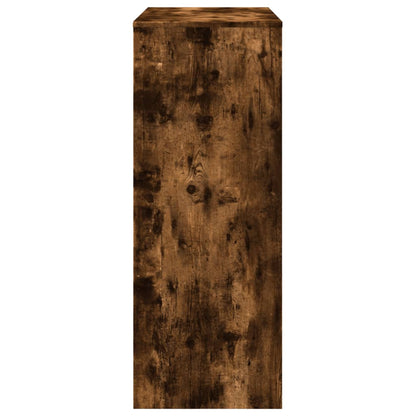 Barbord med stativer røkt eik 90x40x103,5 cm konstruert tre