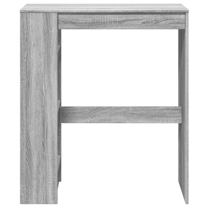 Barbord med stativer grå sonoma 90x40x103,5 cm konstruert tre