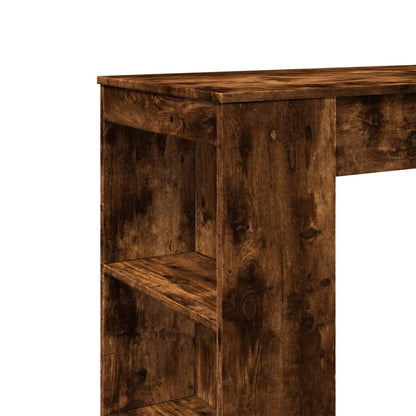 Barbord med stativer røkt eik 95x47x103,5 cm konstruert tre