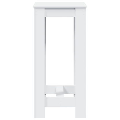 Barbord hvit 51x50x103,5 cm konstruert tre