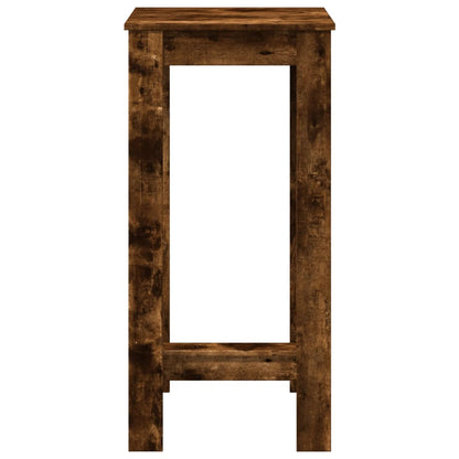 Barbord røkt eik 51x50x103,5 cm konstruert tre