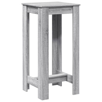 Barbord grå sonoma eik 51x50x103,5 cm konstruert tre