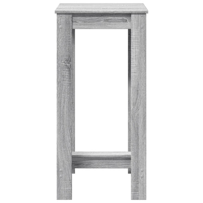 Barbord grå sonoma eik 51x50x103,5 cm konstruert tre
