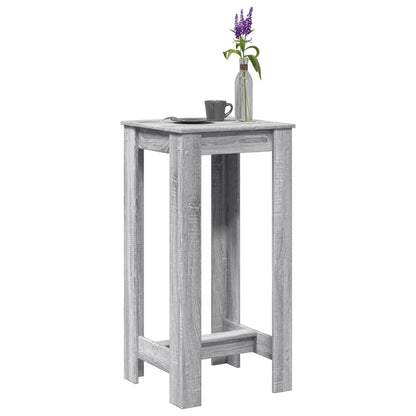 Barbord grå sonoma eik 51x50x103,5 cm konstruert tre
