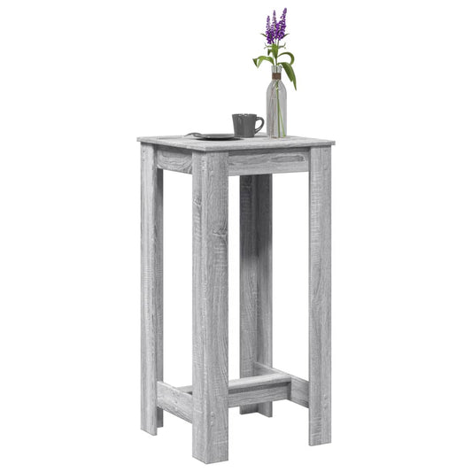 Barbord grå sonoma eik 51x50x103,5 cm konstruert tre