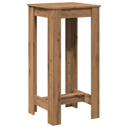 Barbord artisan eik 51x50x103,5 cm konstruert tre